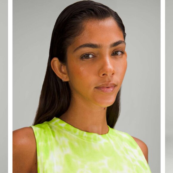 Brand New Lululemon All Yours Cropped Cotton Tank Top *Tie Dye - Picture 4 of 7